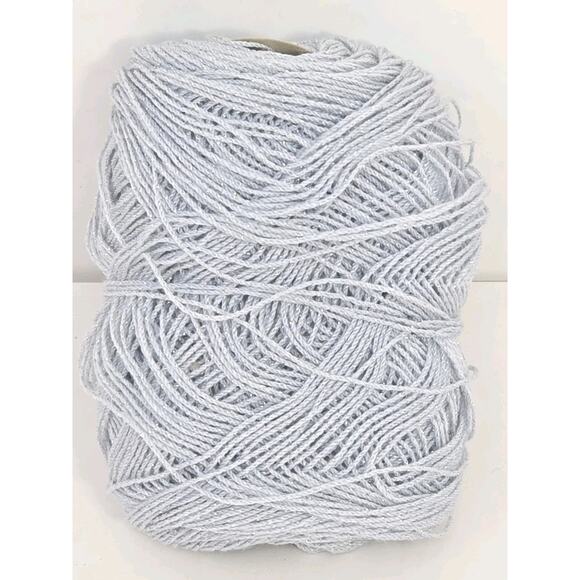 Hamanaka Knitting Yarn Thread Color #103 Lot R Silver Glitter Lot of 10 U327 - Picture 4 of 10